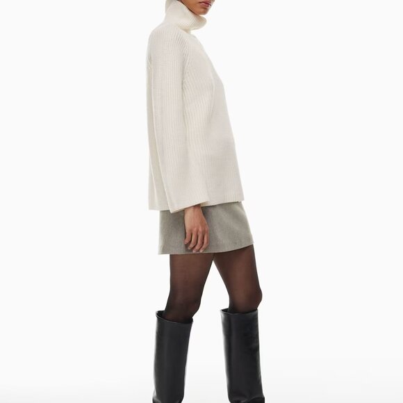 Aritzia - Wilfred - Ursa Turtleneck - Small - Light Birch - Picture 1 of 5